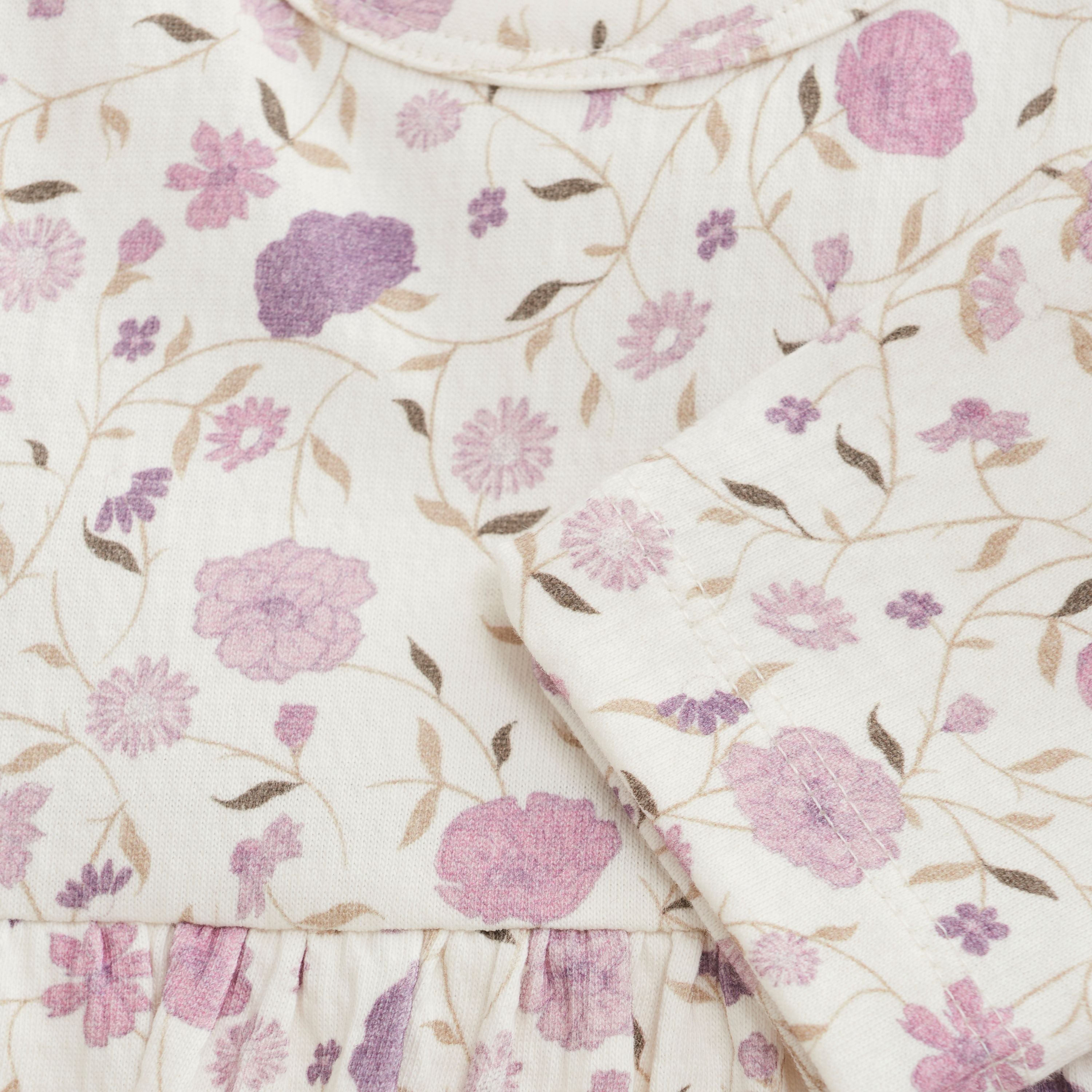 Premium Climbing Floral Vine Baby Dress - Ultimate Comfort & Style