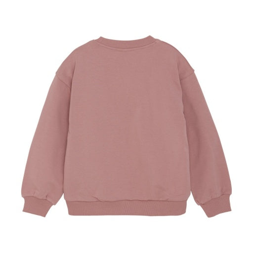 Premium Girls Birthday Sweatshirt: Dusty Rose Celebration