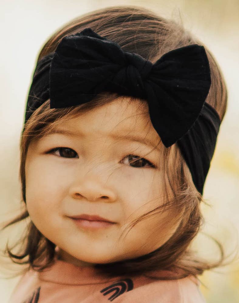 THE KNOT Premium Soft Nylon Headband: Smoke Gray - Ultimate Comfort & Style