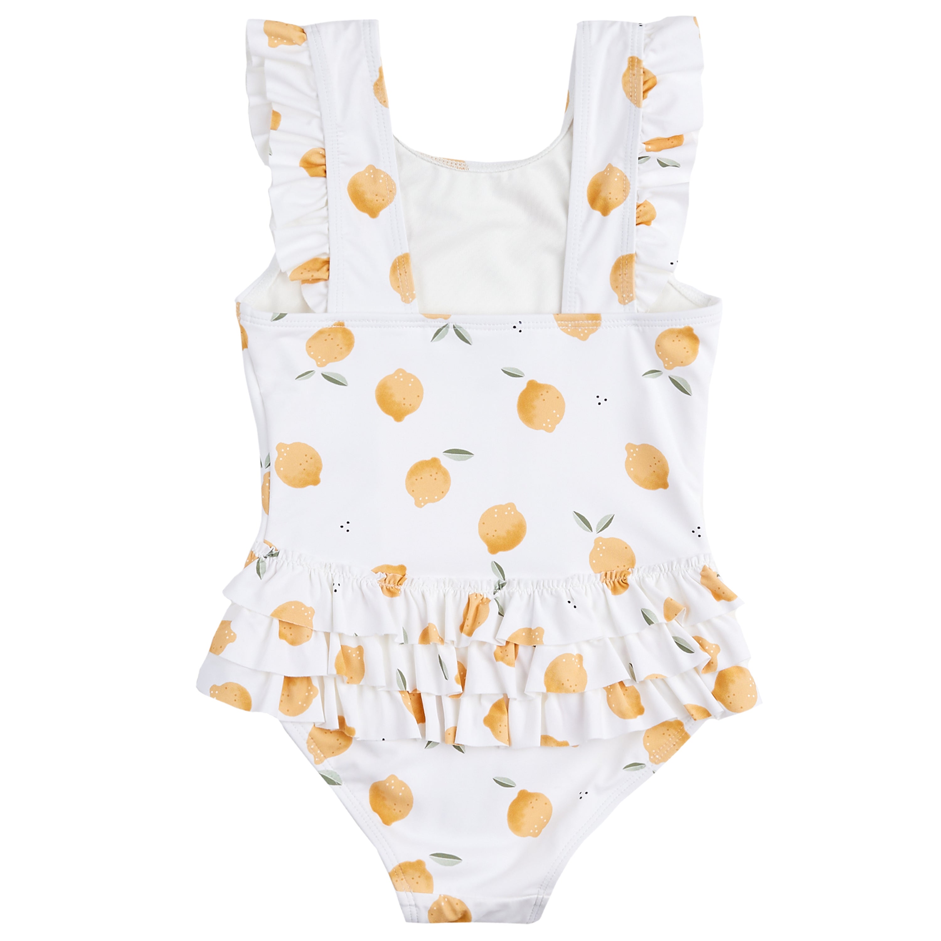Premium One-Piece Swimsuit: Lemon Bliss