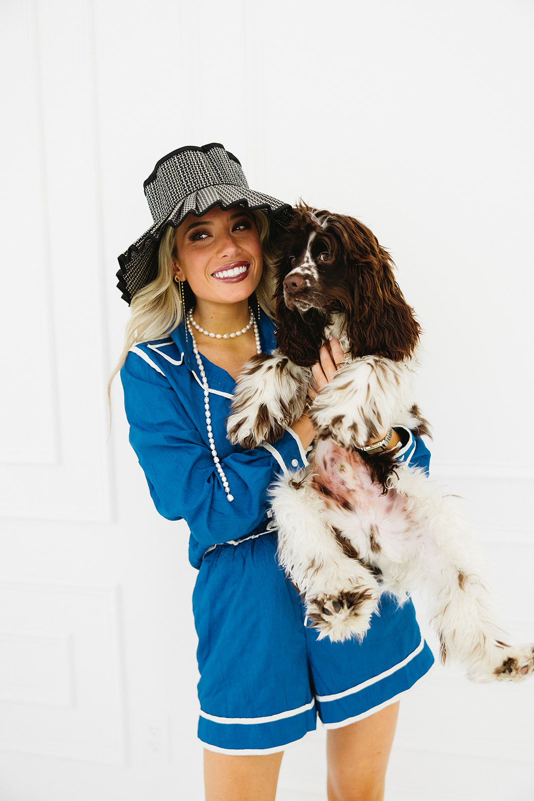 Ultimate Comfort Set - Blue/White | Premium Matching Outfit