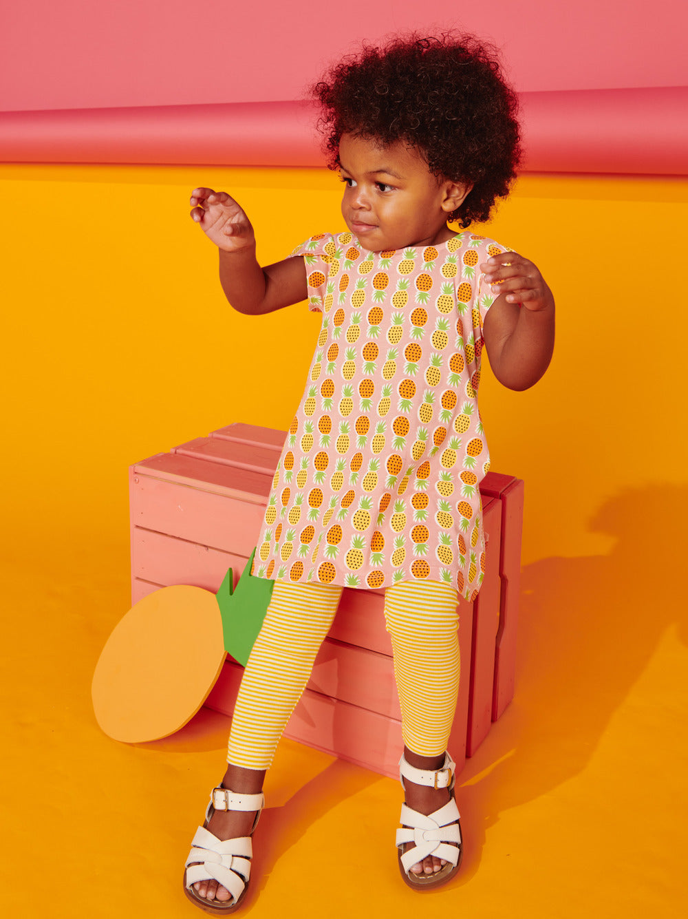 Premium Striped Baby Leggings: Ultimate Comfort in Sulphur