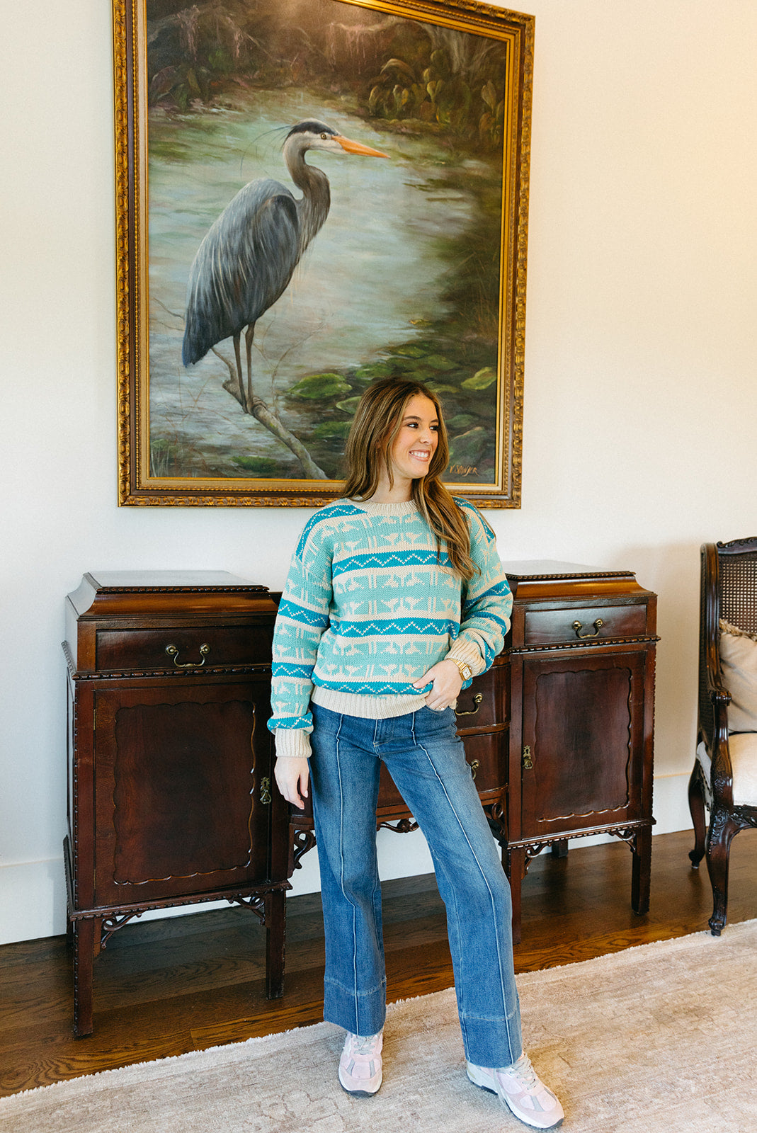 Ultimate Stay With It Sweater - Mint/Teal | Premium Seasonal Style