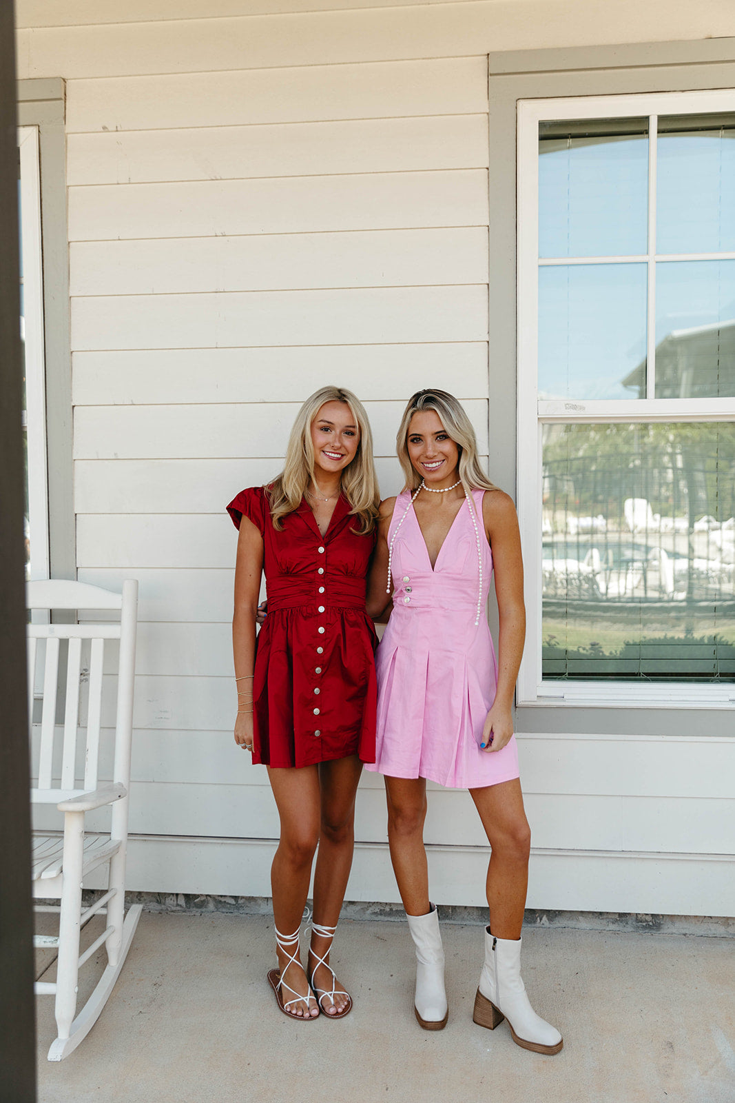 Premium Elegance Mini Dress - Pink