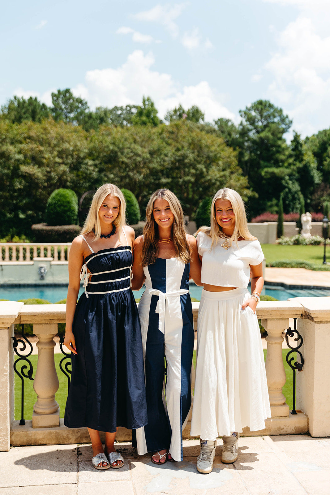 Premium River Midi Dress - Navy | Ultimate Summer Style