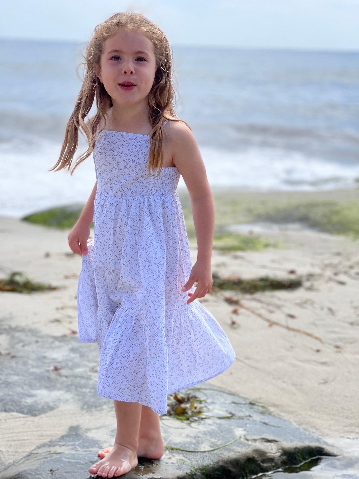 Premium Bronwen Dress: Lavender Sprig | Ultimate Summer Style