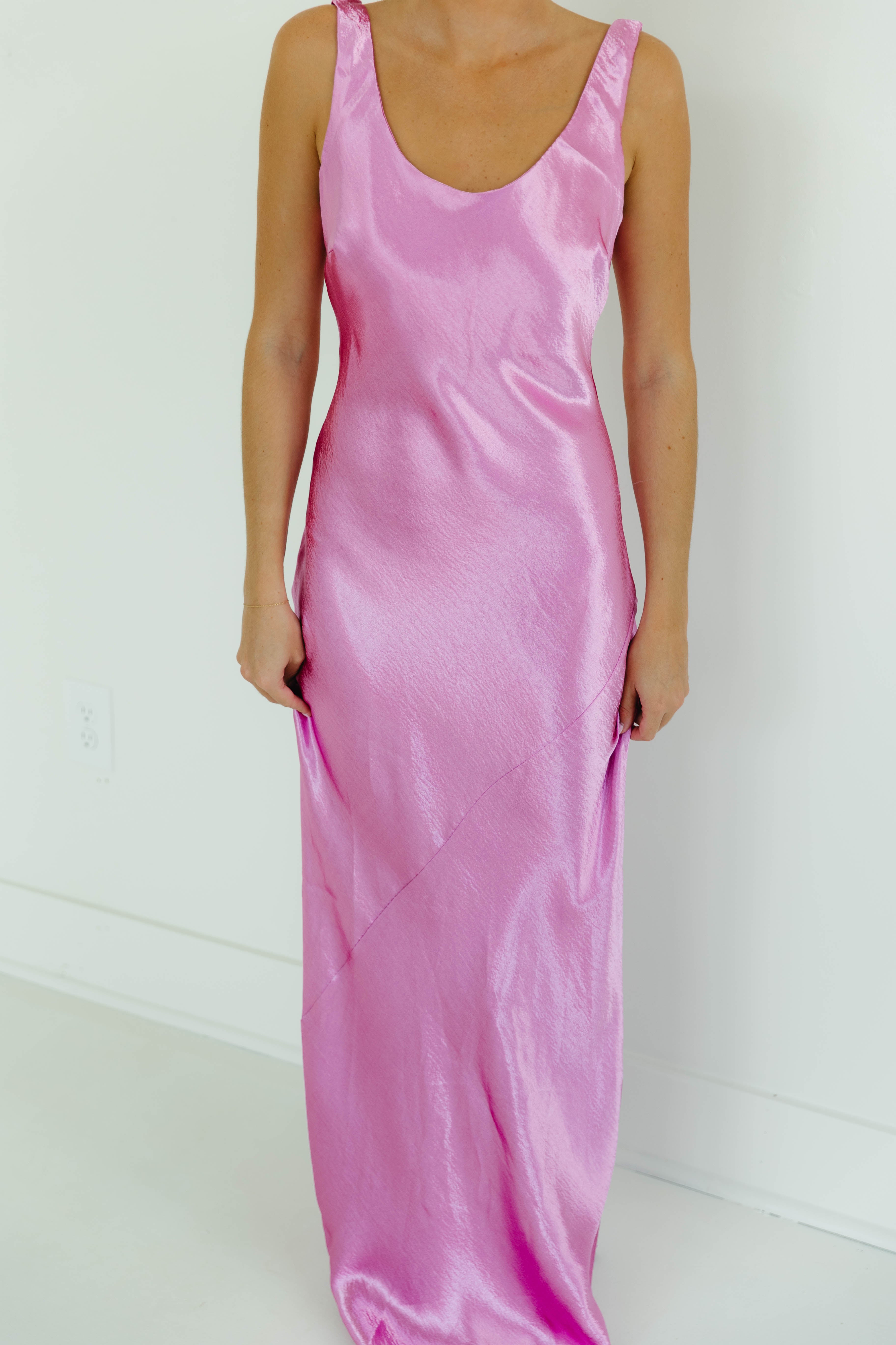 Ultimate Shine Maxi Dress - Magenta