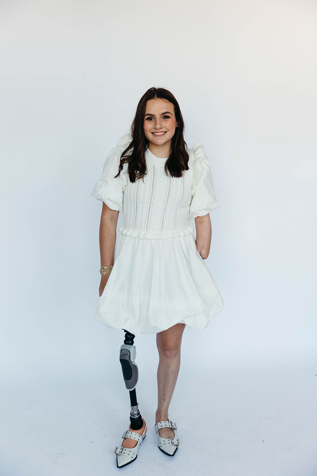 Premium Sam Mini Dress - Ultimate Off White Style