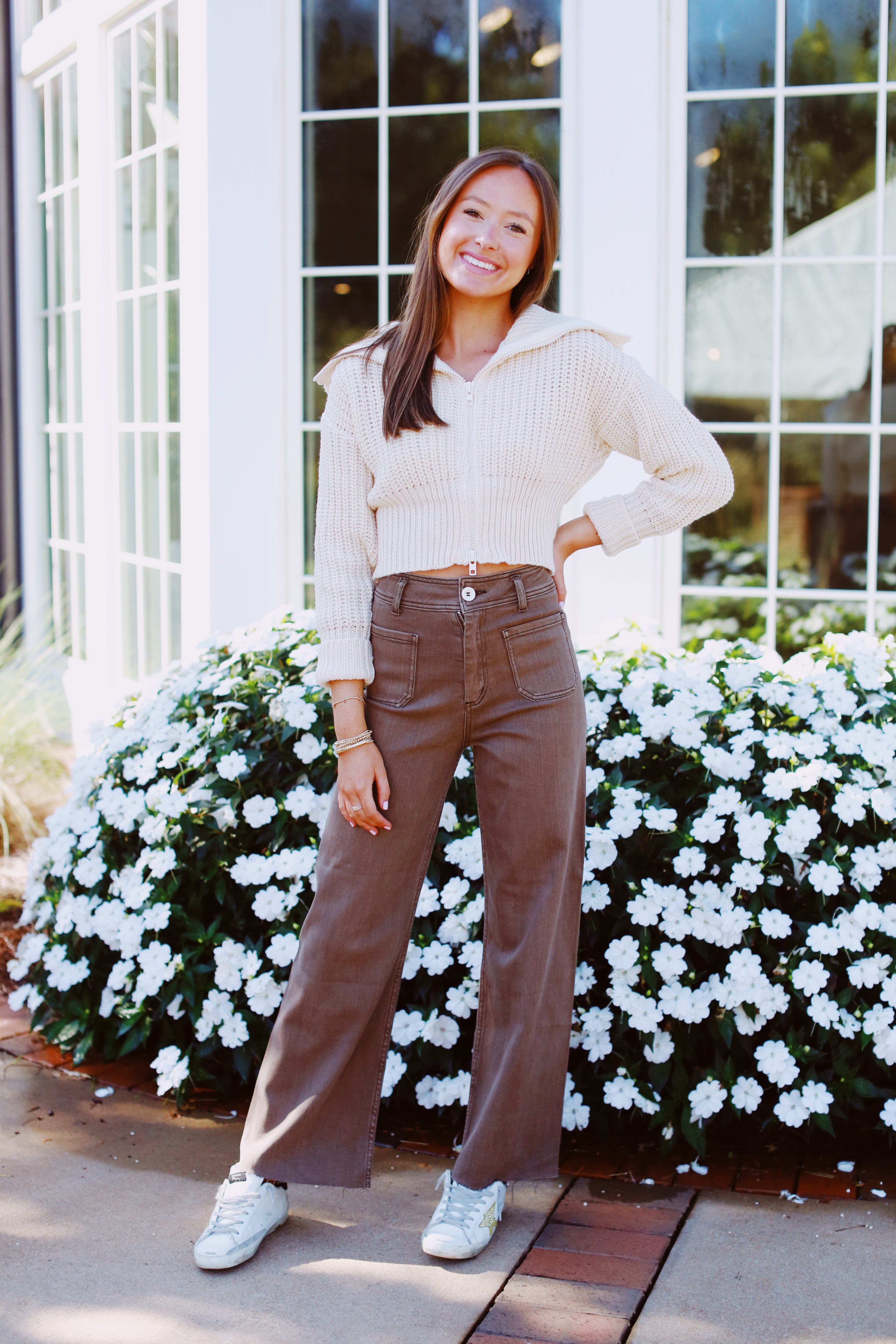 Premium Take It Easy Sweater - Cream | Ultimate Comfort & Style