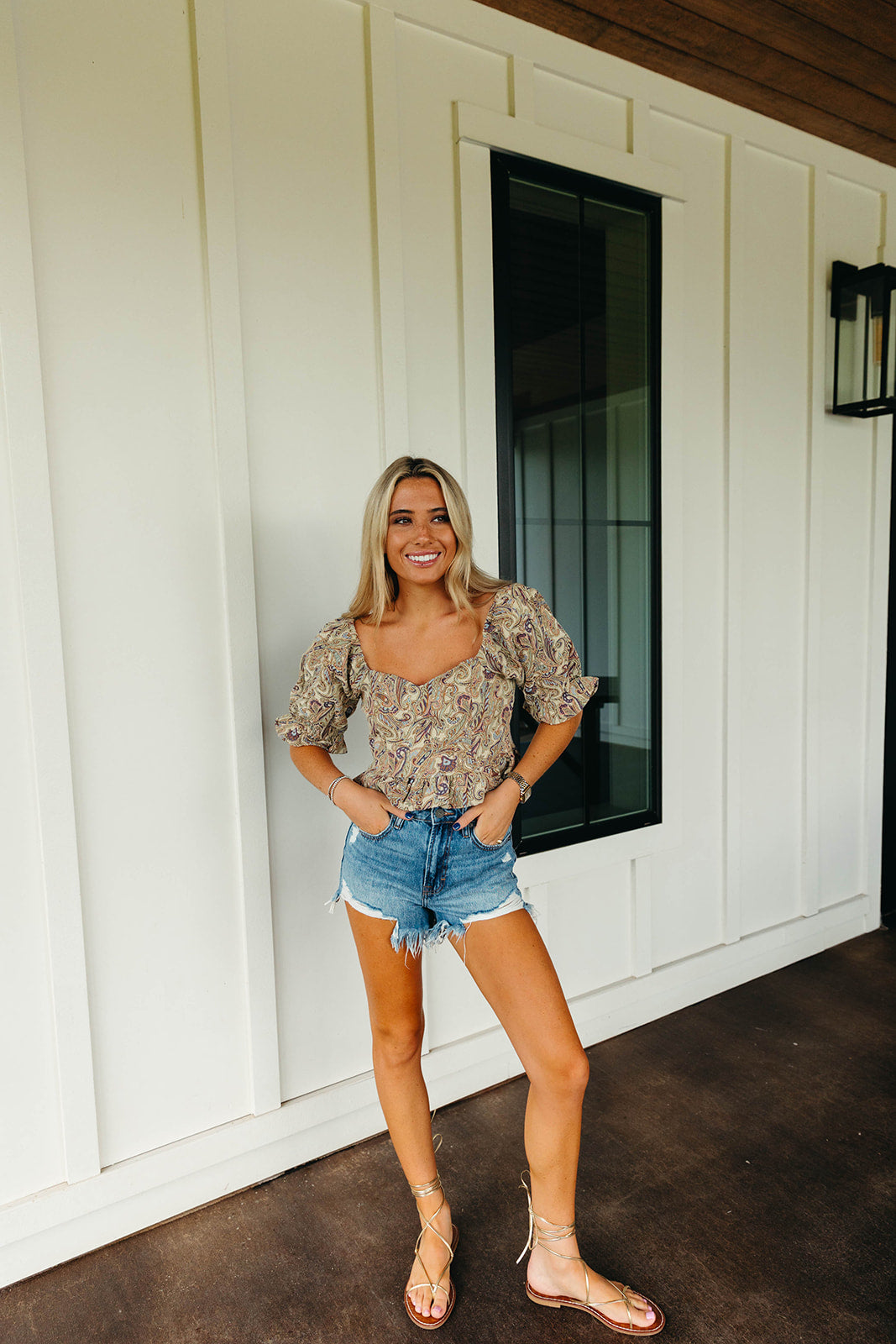 Ultimate Fearless Jacquard Top - Bold Multi-Print