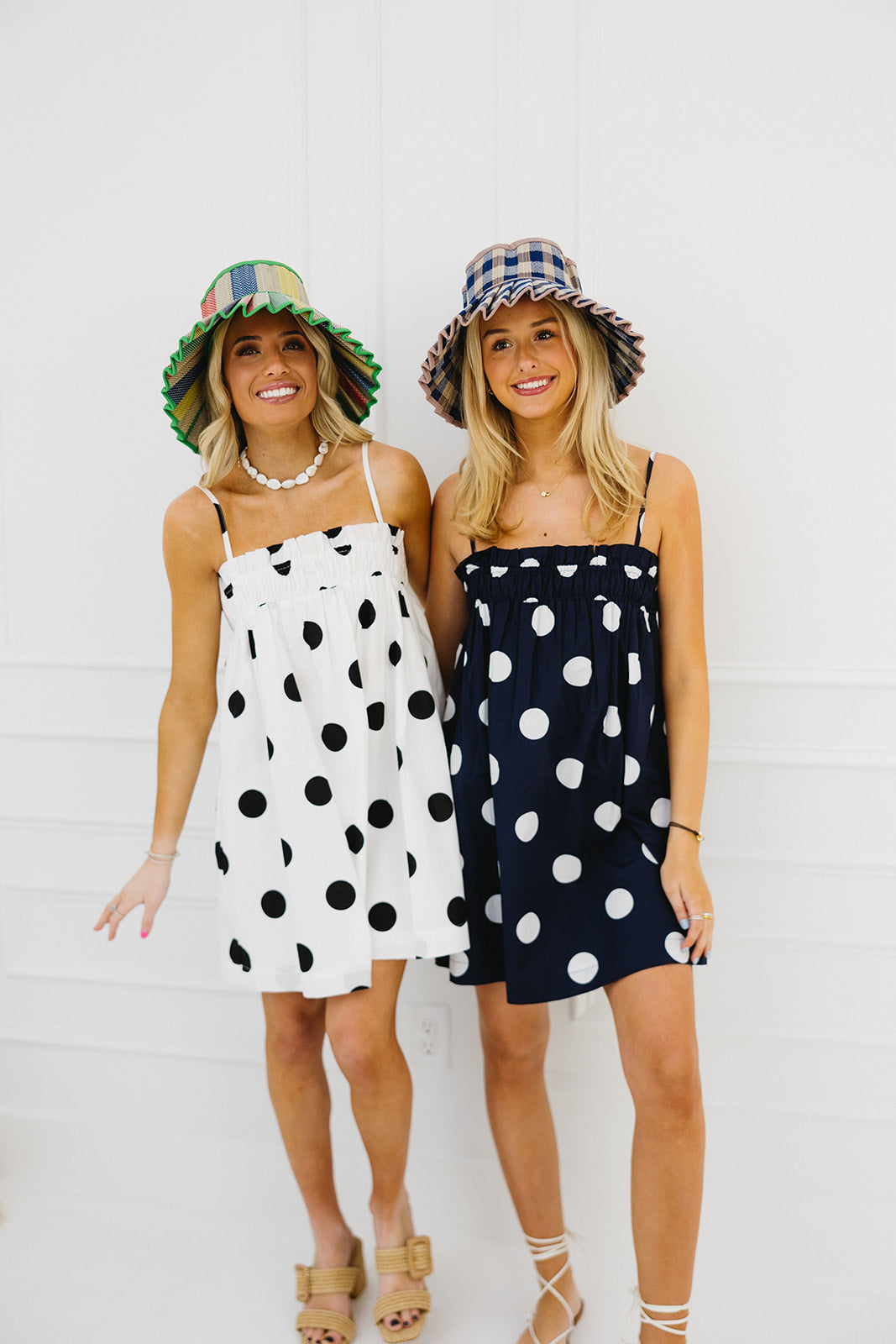 Finn Mini Dress - Premium Off White/Black