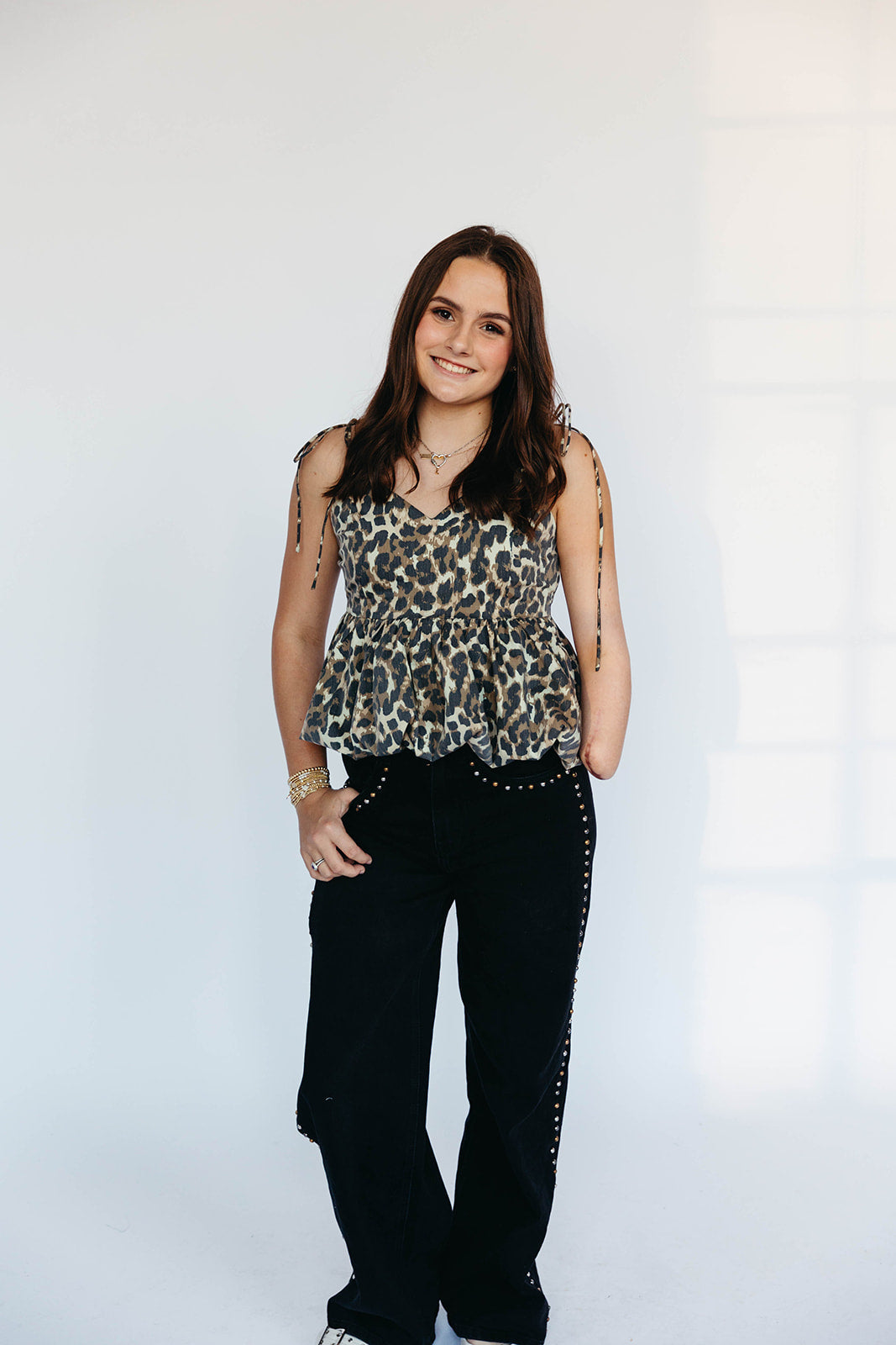 Premium Lacy Leopard Top - Ultimate Style Statement