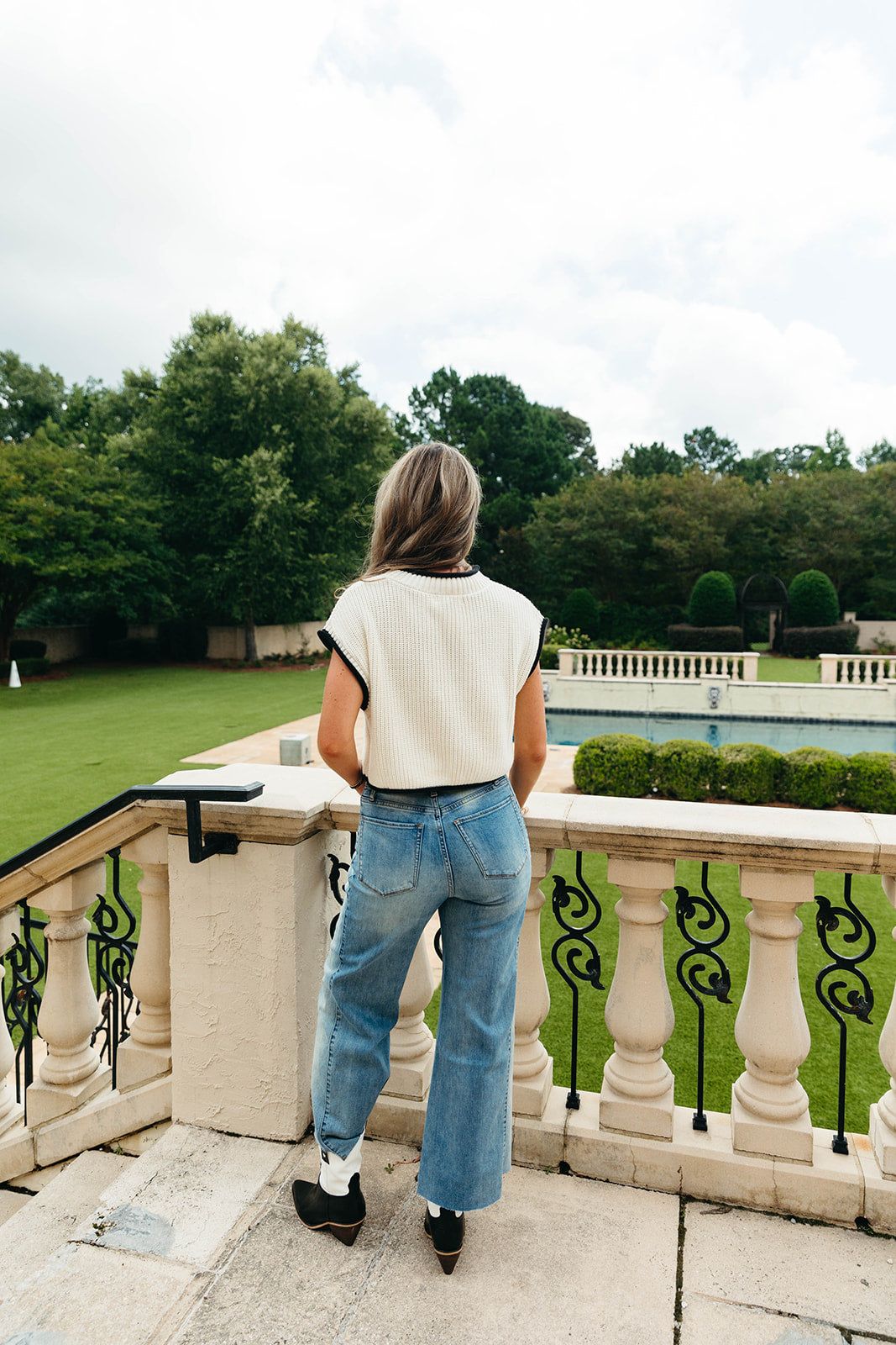 Premium Color Block Denim Jeans - Ultimate Comfort