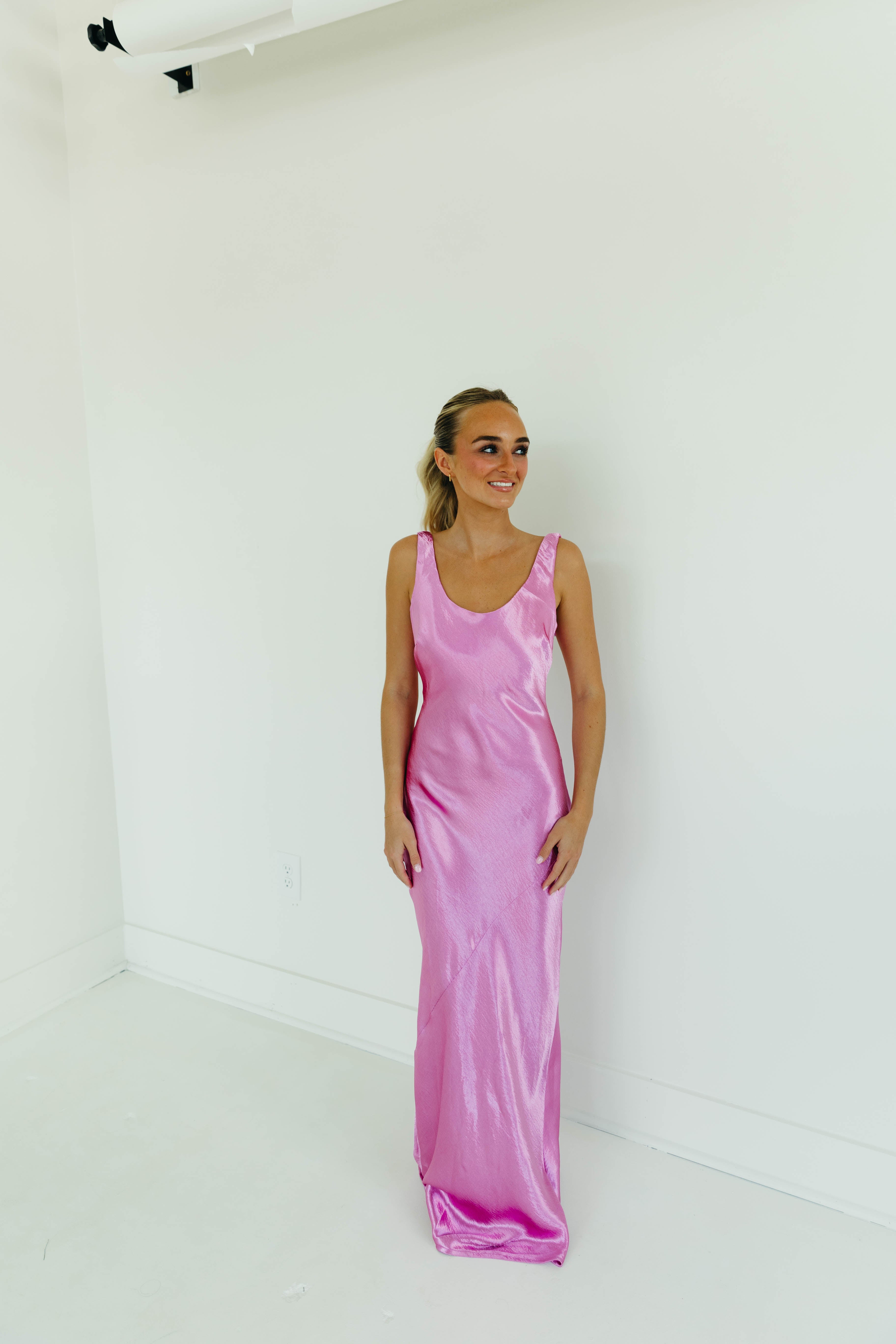 Ultimate Shine Maxi Dress - Magenta