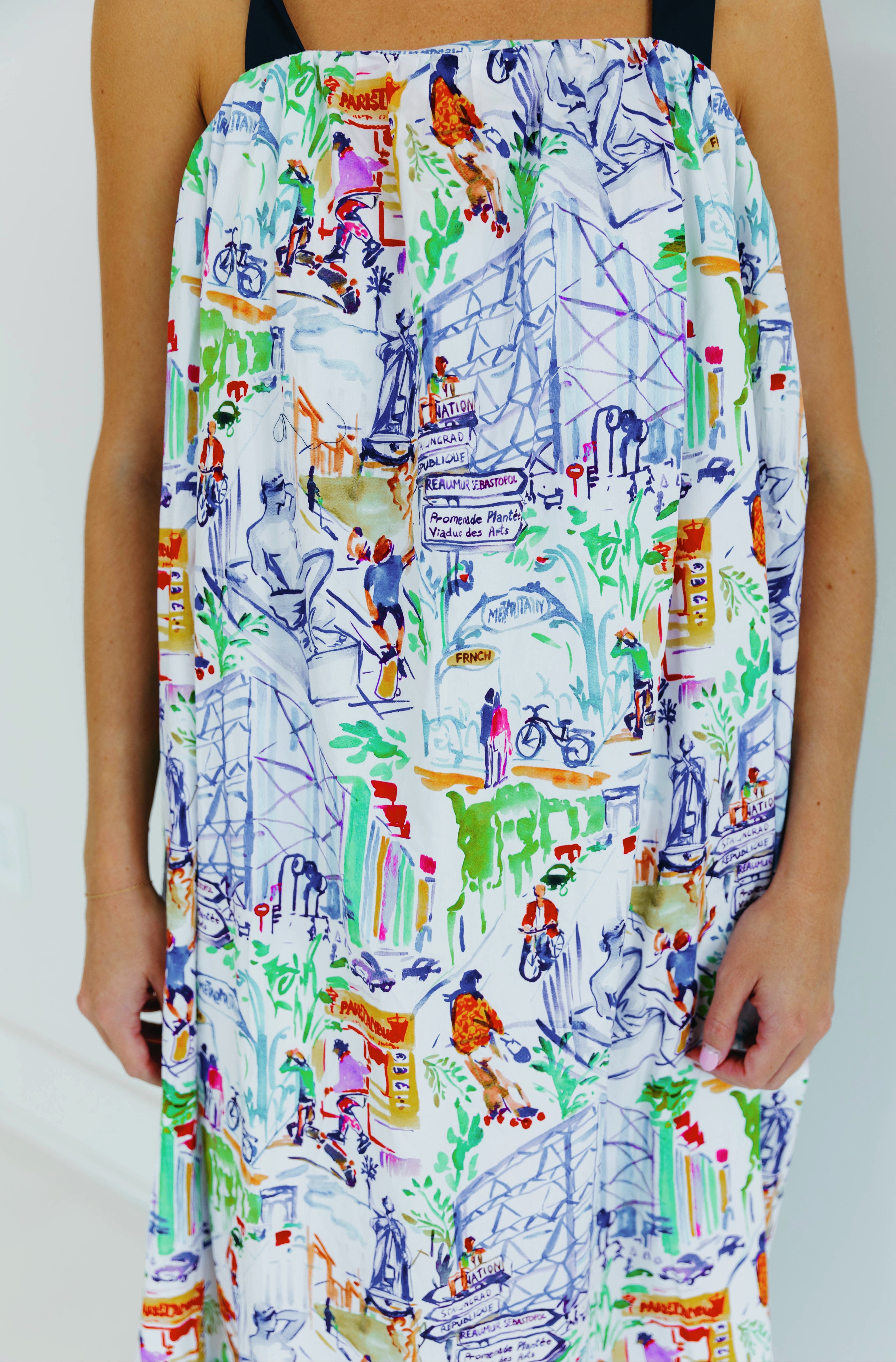Cylia Premium Maxi Dress - Elegant French Design