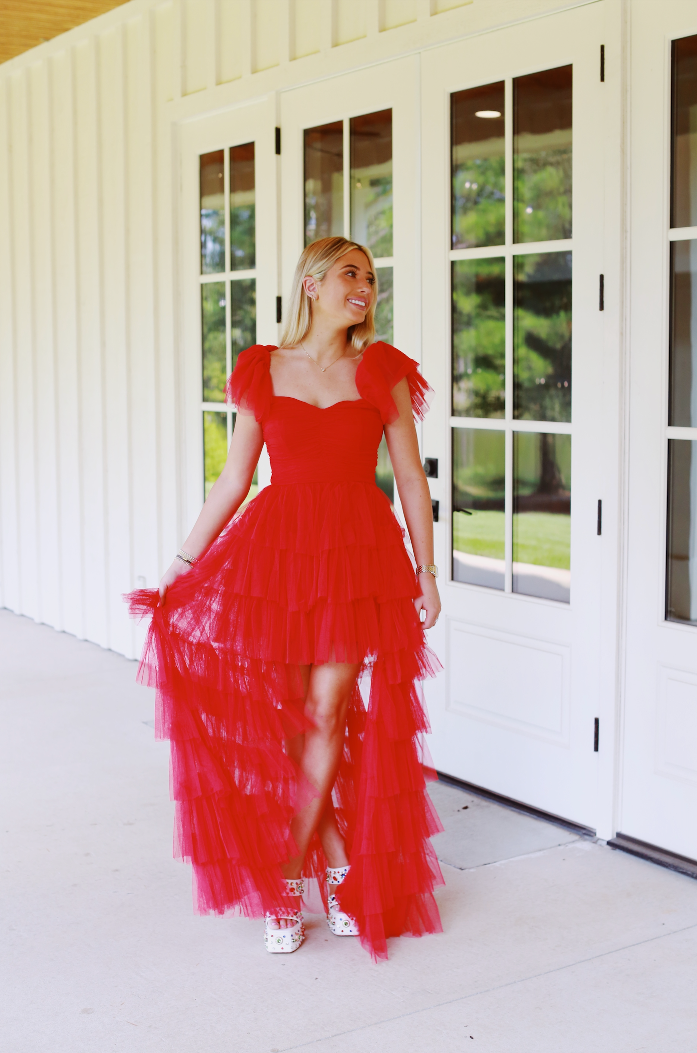 Ultimate Past Midnight Red Tulle Dress