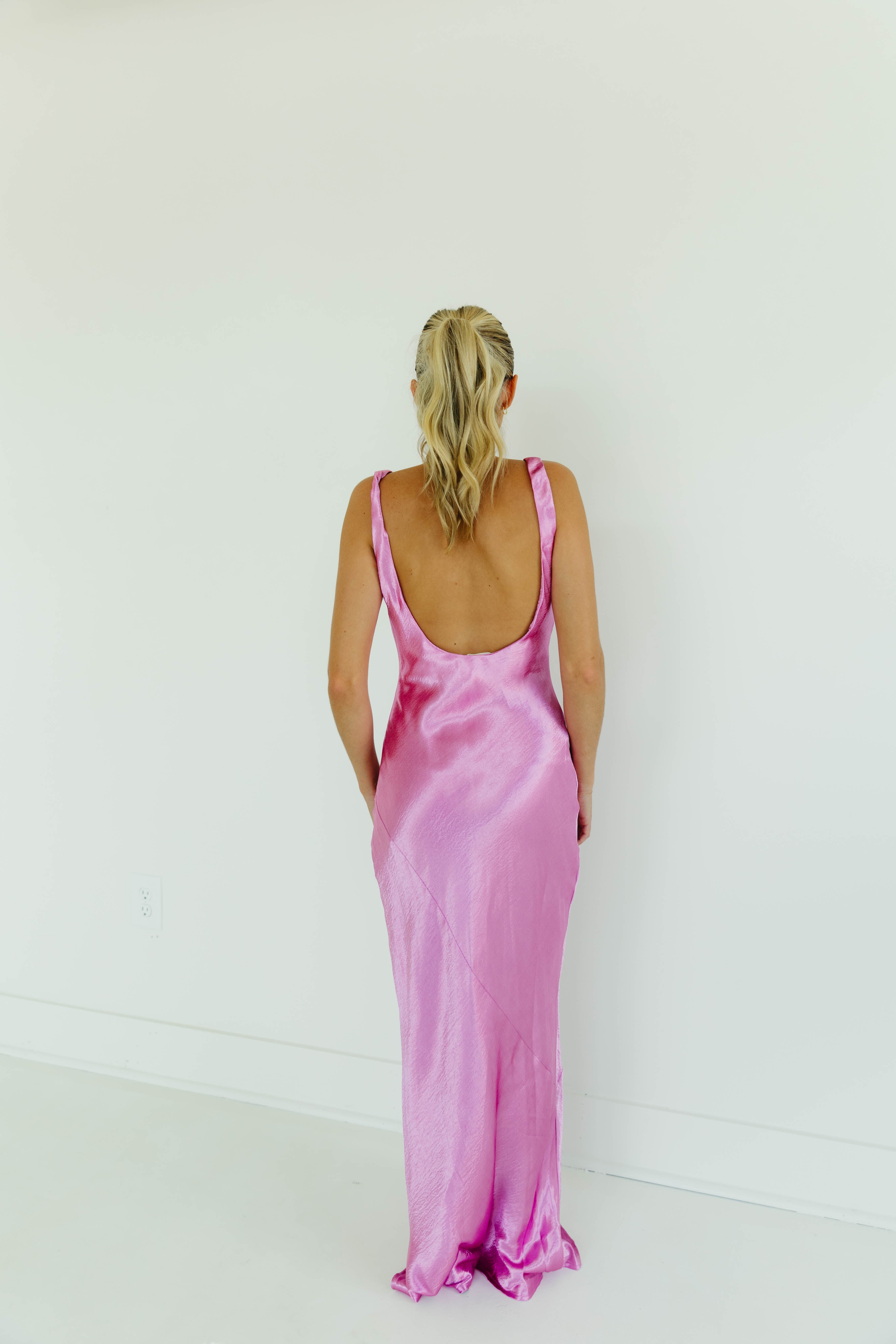 Ultimate Shine Maxi Dress - Magenta