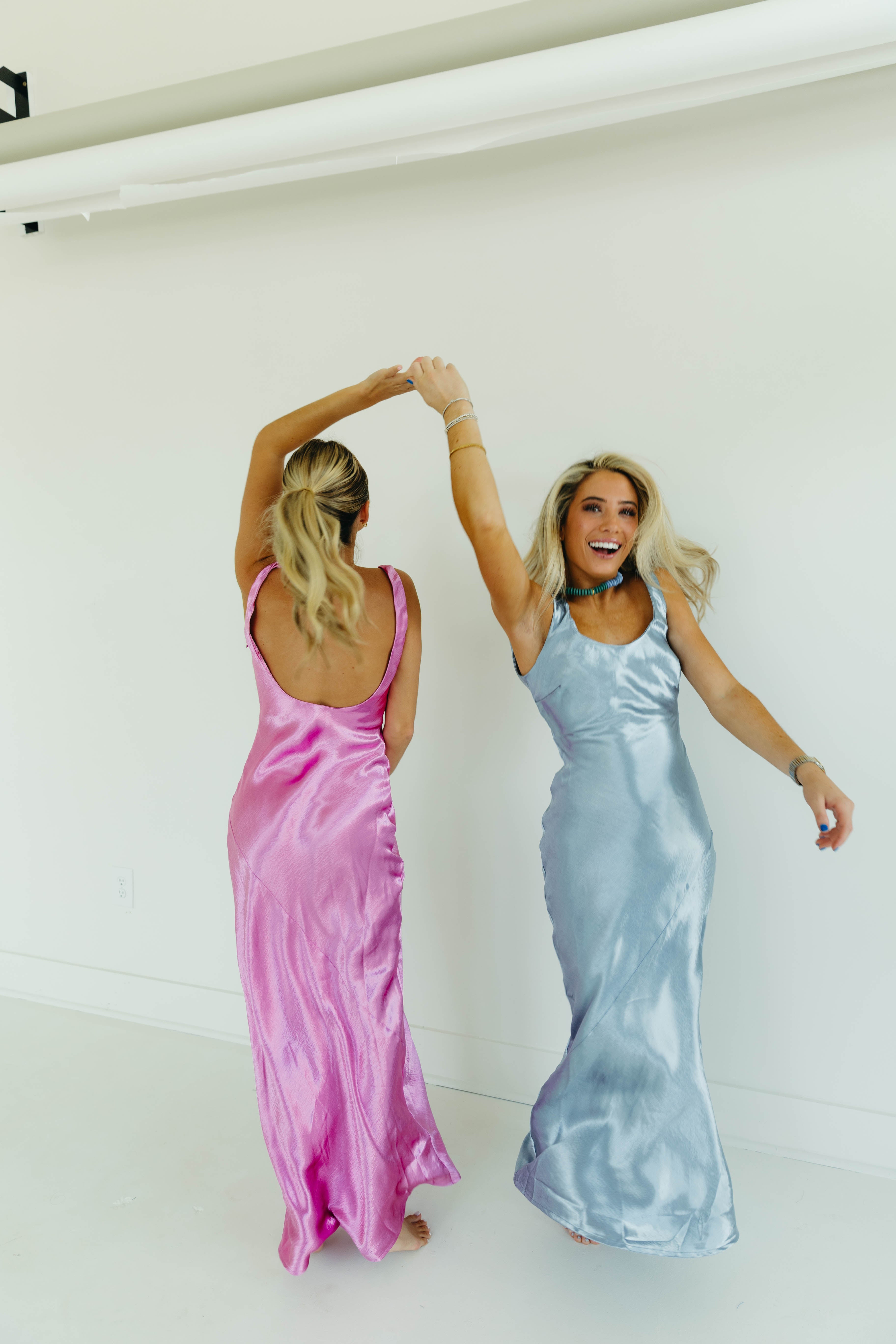 Ultimate Shine Maxi Dress - Magenta