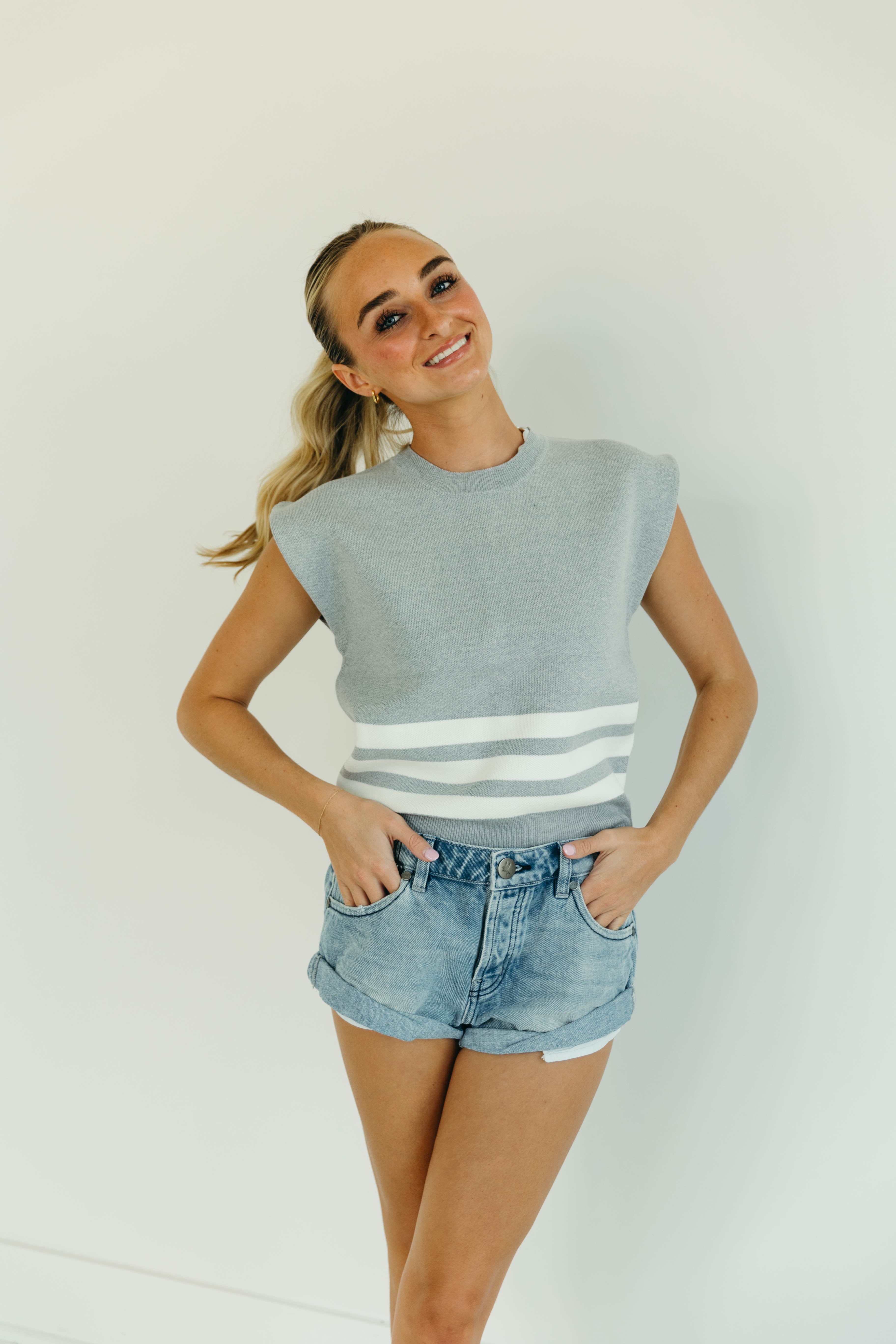 Premium Wendy Stripe Top - Ultimate Casual & Night Out Style