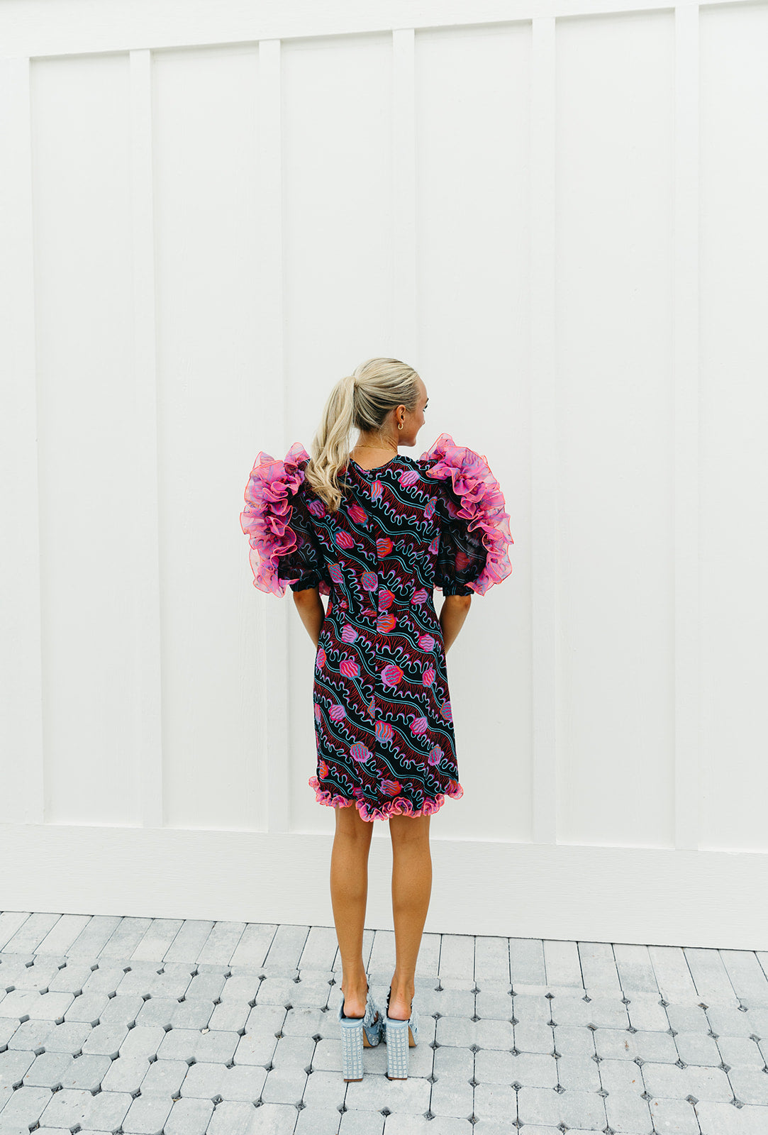 Ultimate Statement Lou Dress - Bold Floral Print