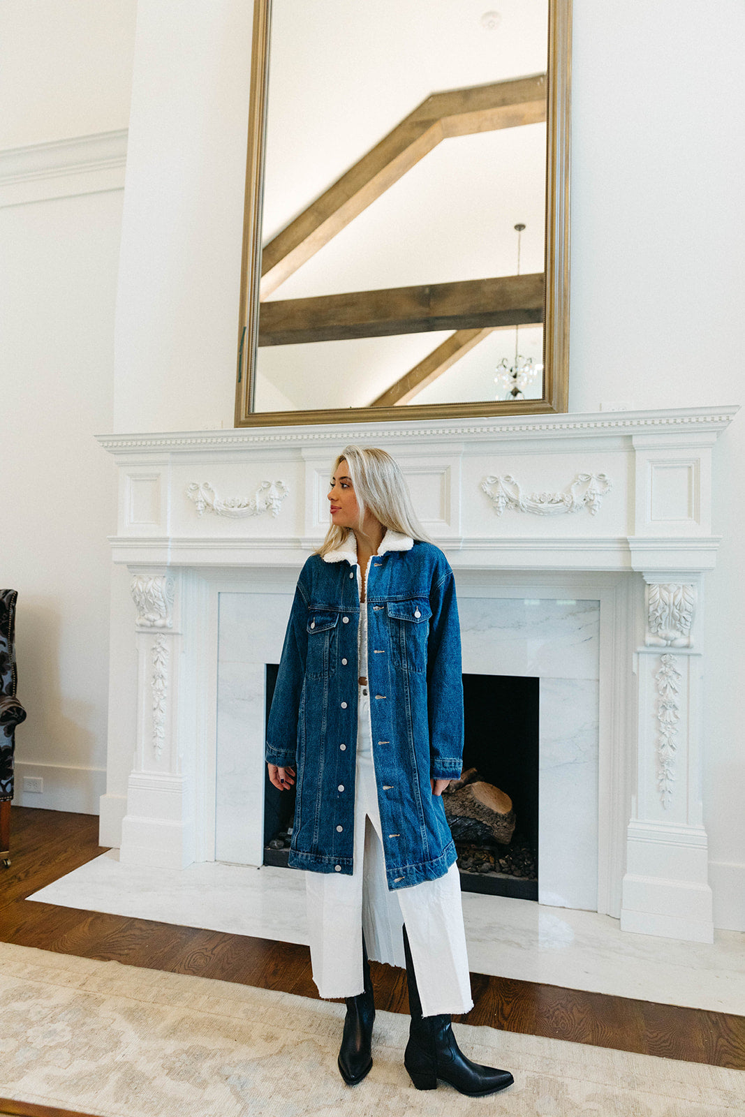 Premium Sherpa-Lined Denim Jacket - Ultimate Comfort & Style