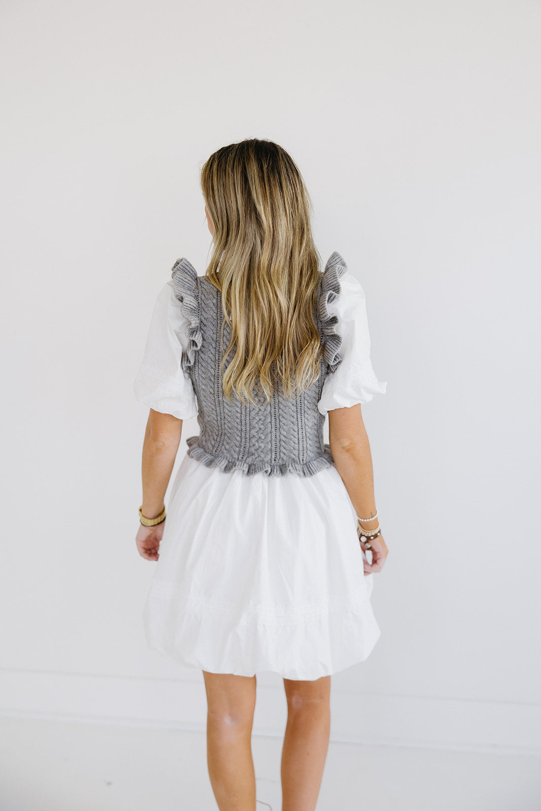 Premium Sam Mini Dress - Heather Grey | Ultimate Cozy Style