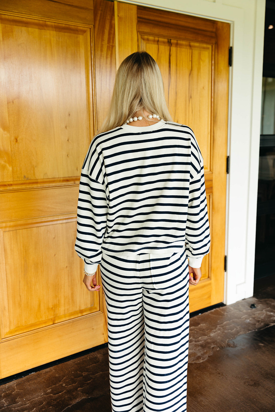 Premium Emory Striped Top - Navy Stripe | Ultimate Casual Style