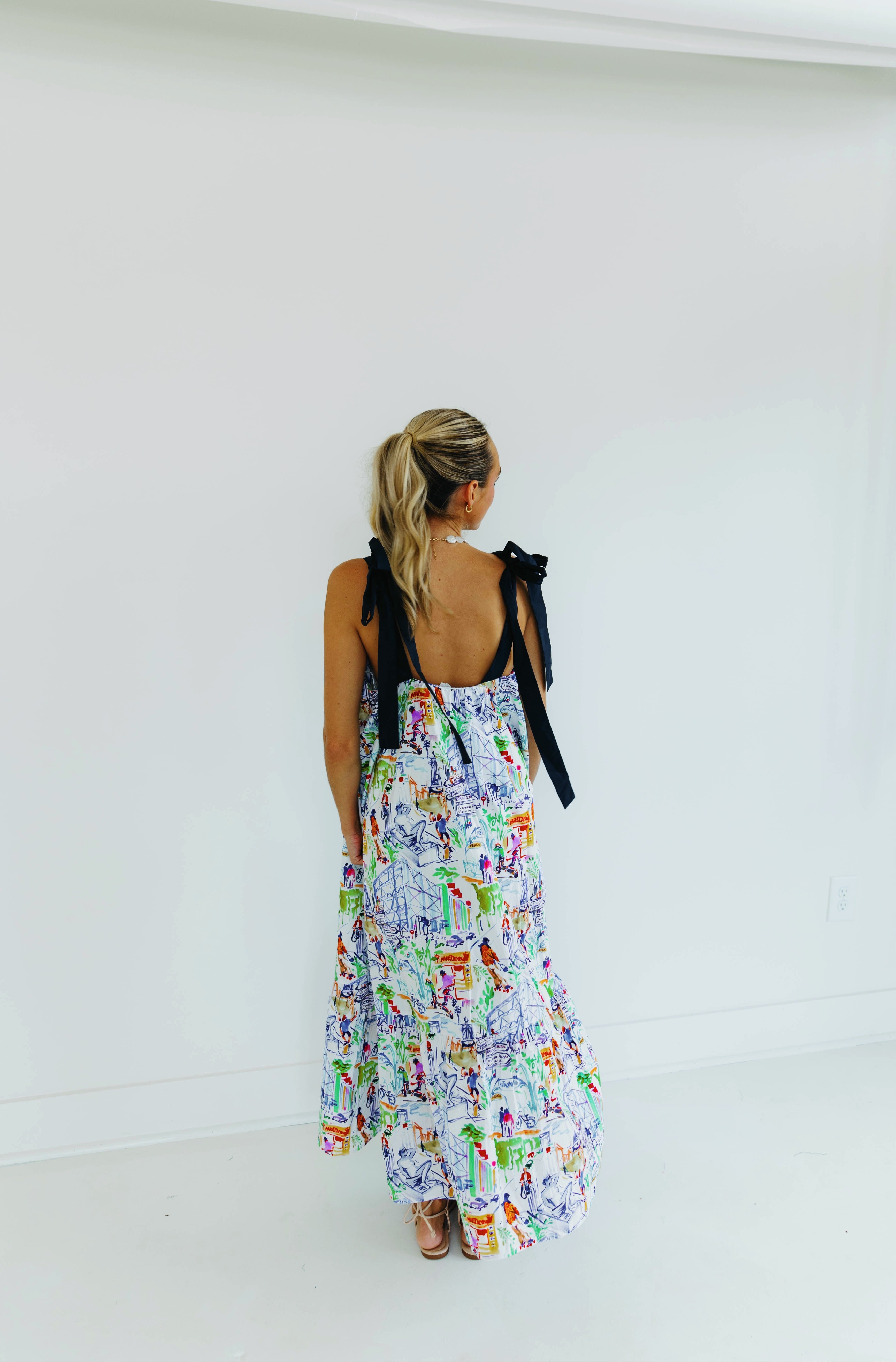 Cylia Premium Maxi Dress - Elegant French Design